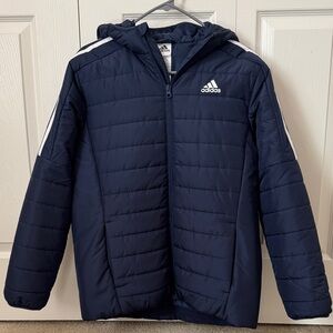 Adidas Navy Puffer Jacket